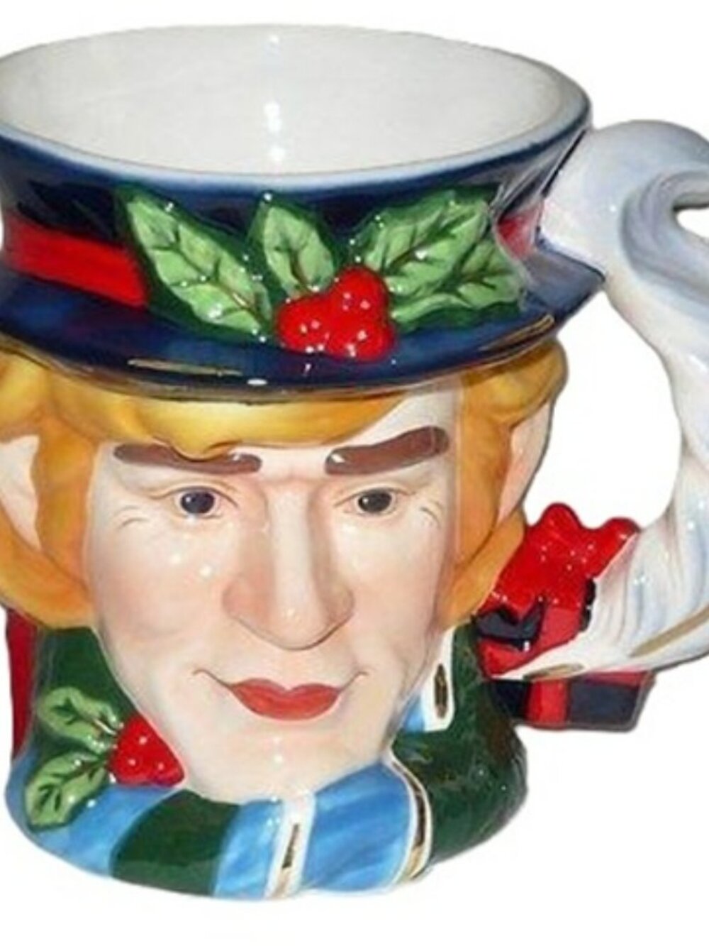 Vintage Department 56 A Christmas Carol Bob Cratchit Mug New In Box Retired 2001